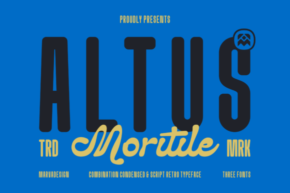 Altus Moritile Font for Handmade Labels & Crafts