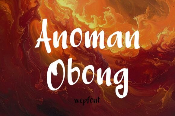 Anoman Obong Font: Adding Fire to Campaign Visuals