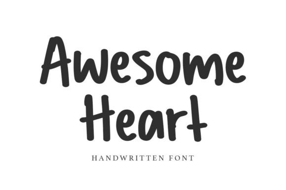 Awesome Heart Font: Bold Warmth for Editorial Layouts