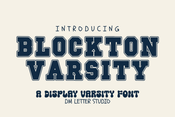 Blockton Varsity Font: Elevating Small Business Branding