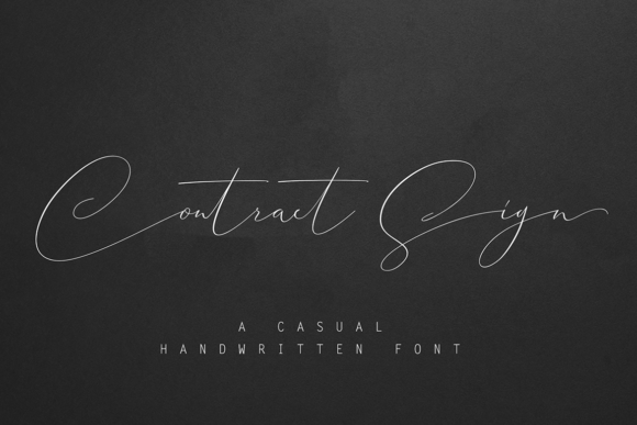Contract Sign Font: Elevating Digital Brand Identity