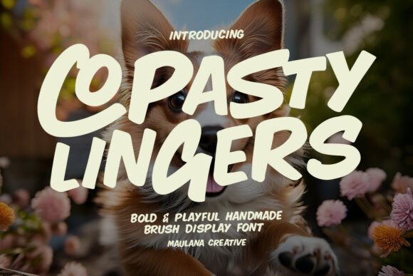 Copasty Lingers Font: Bold Energy for Campaign Visuals