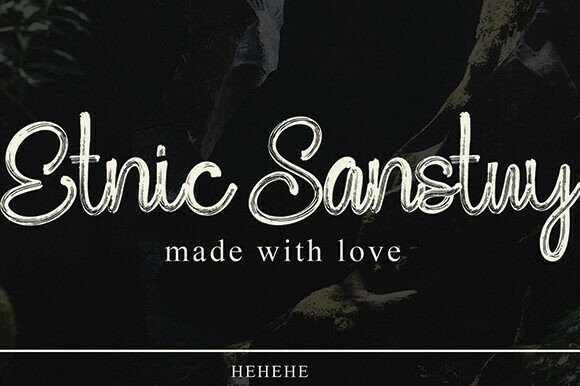 Etnic Sanstuy Font Review for Web Design