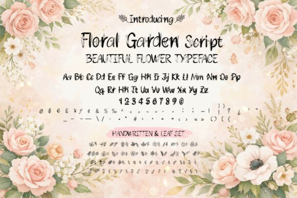 Floral Garden Font: A Designer’s Branding Test
