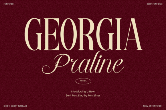 Georgia Praline Font: An Editorial Design Review