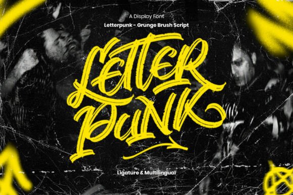 Letterpunk Font: Adding Raw Edge to Brand Identity
