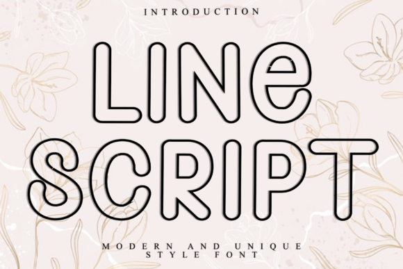 Line Script Font Review for Modern Web Design