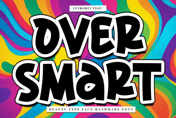 Over Smart Font Review: Rhythmic Script for Brand Identity