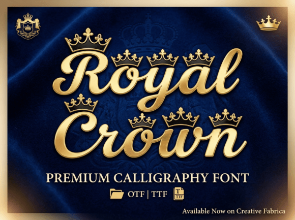 Royal Crown Font: Elevating Luxury Web Design