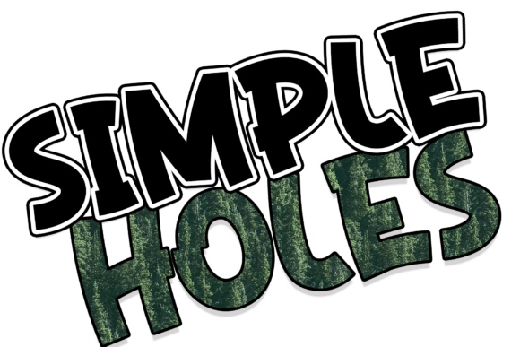 Simple Holes Font: Adding Organic Rhythm to Brand Identity
