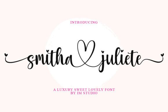 Smitha Juliete Font: Adding Romance to Web Design