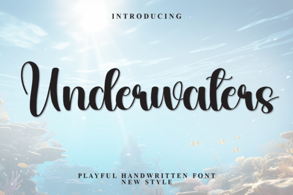 Underwaters Font Review: Whimsical Charm for Brand Identity