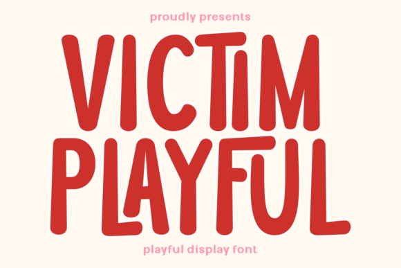 Victim Playful Font: Organic Branding for Small Business