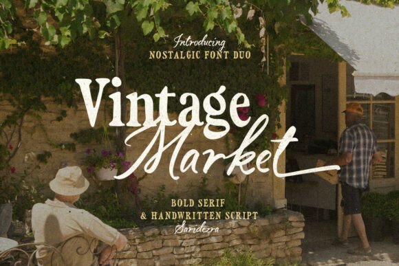 Vintage Market Font: Elevating Editorial Design
